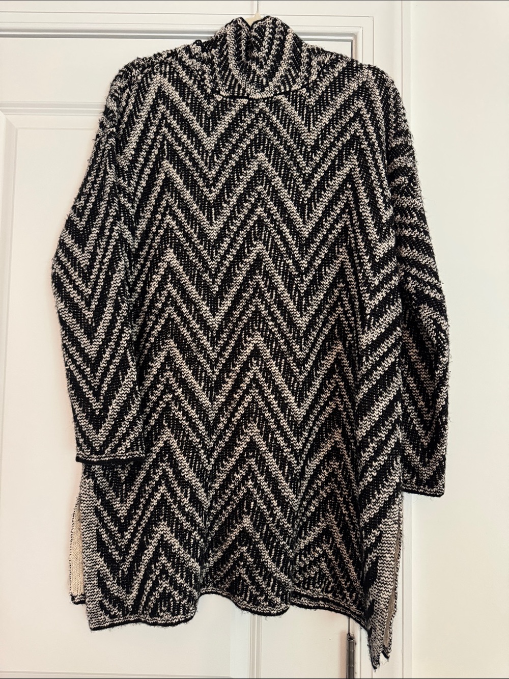 Eileen Fisher Tunic Sweater Cotton and Alpaca Sz M